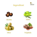 Khadi Natural Triphala with Olive Oil Hair Cleanser | Grocsy