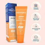 Aqualogica Coral Slush Plump+ Luscious Tinted Lip Balm with Mango and Hyaluronic Acid, SPF 20+ | Grocsy