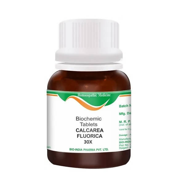 Bio India Homeopathy Calcarea Fluorica Biochemic Tablets | Grocsy