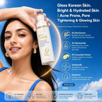 Milky Moon Rice Water Toner With Niacinamide & Cucumber | Grocsy
