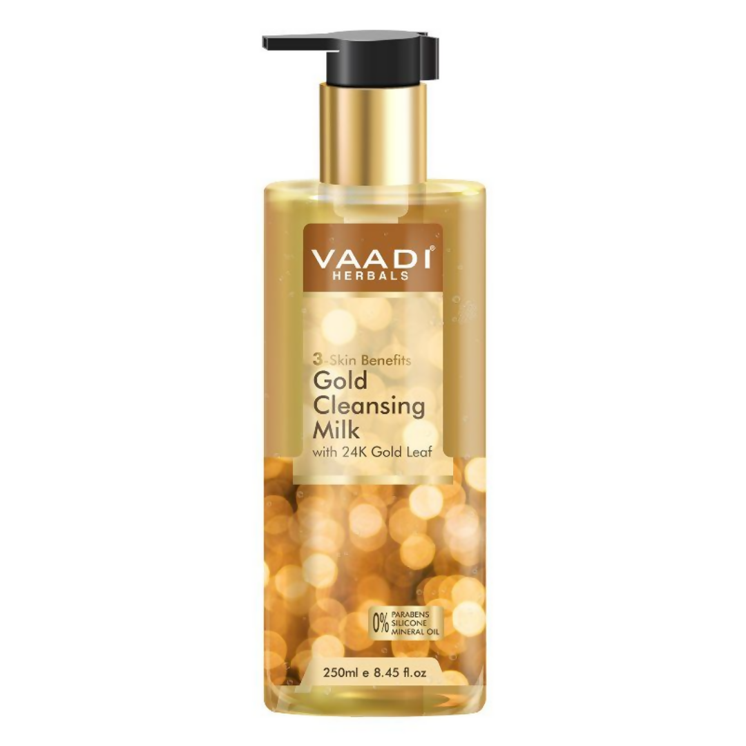 Vaadi Herbals Gold Cleansing Milk | Grocsy