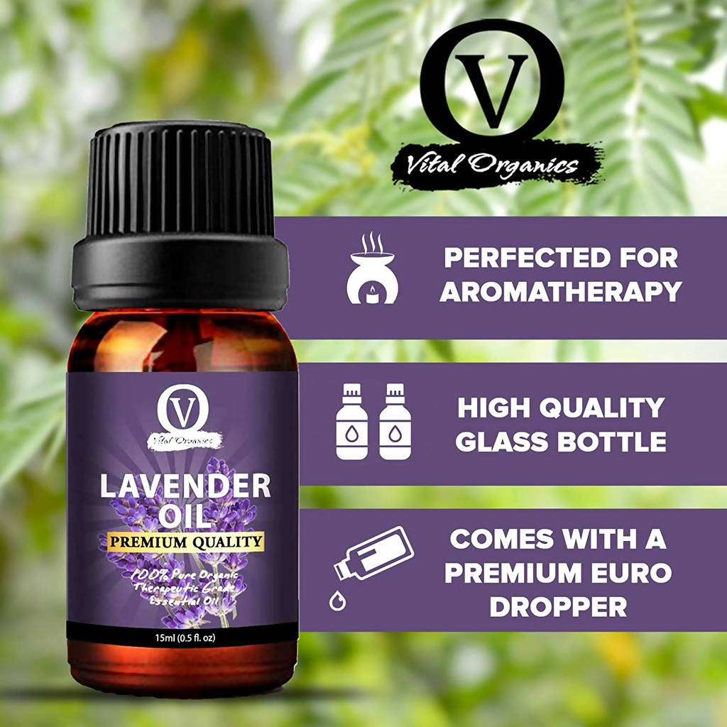Vital Organics Lavender Oil | Grocsy