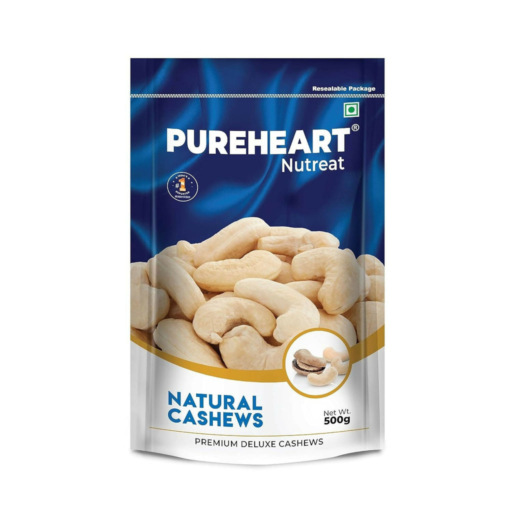 Pureheart Nutreat Natural Cashews | Grocsy