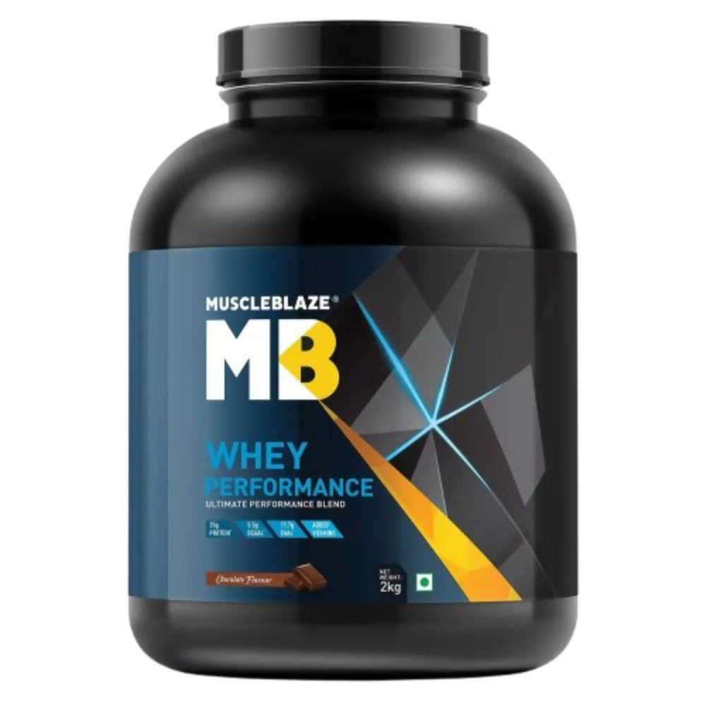 MuscleBlaze Whey Performance Protein Chocolate | Grocsy