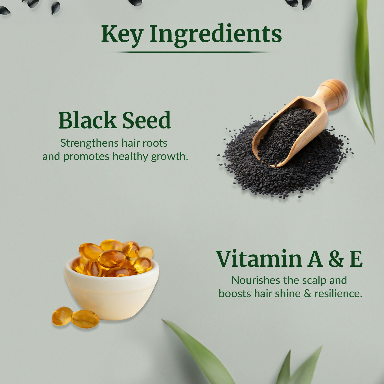 VI-JOHN Naturale Black Seed Enriched Hair Oil Strong & Shiny with Vitamin A.E & F | Grocsy