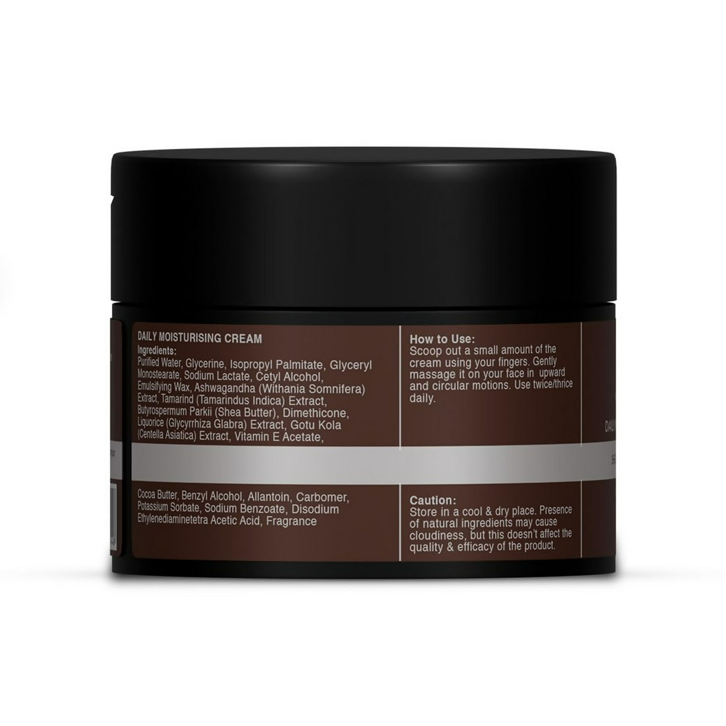 The Man Company Non-Sticky Daily Moisturizing Cream For Dry Skin | Grocsy