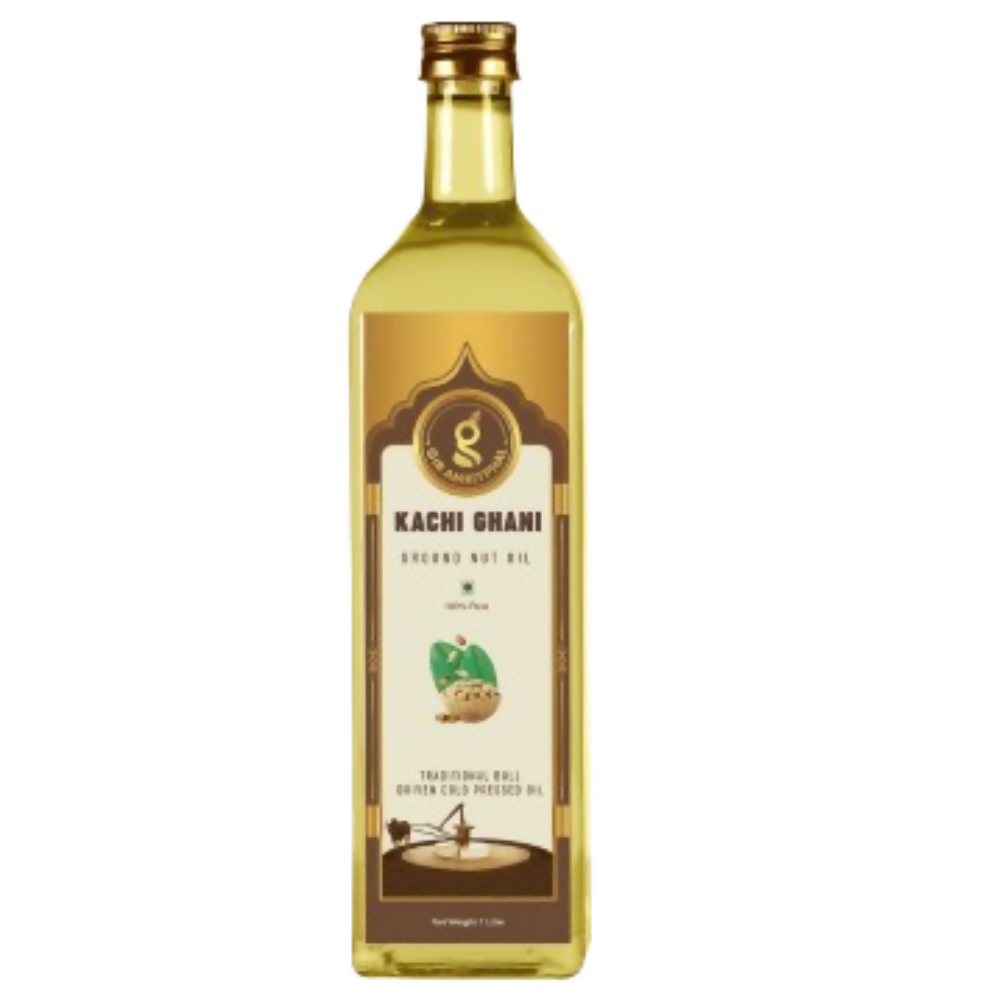 Giramritphal Kachi Ghani Cold Pressed Ground Nut Oil | Grocsy