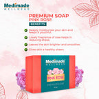 Medimade Wellness Pink Rose Premium Soap | Grocsy