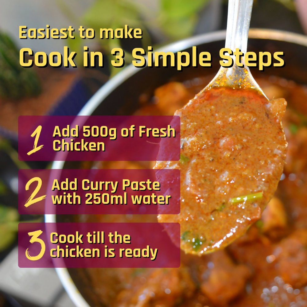 CurryChief 8 Minute Chicken Curry Masala Paste | Grocsy