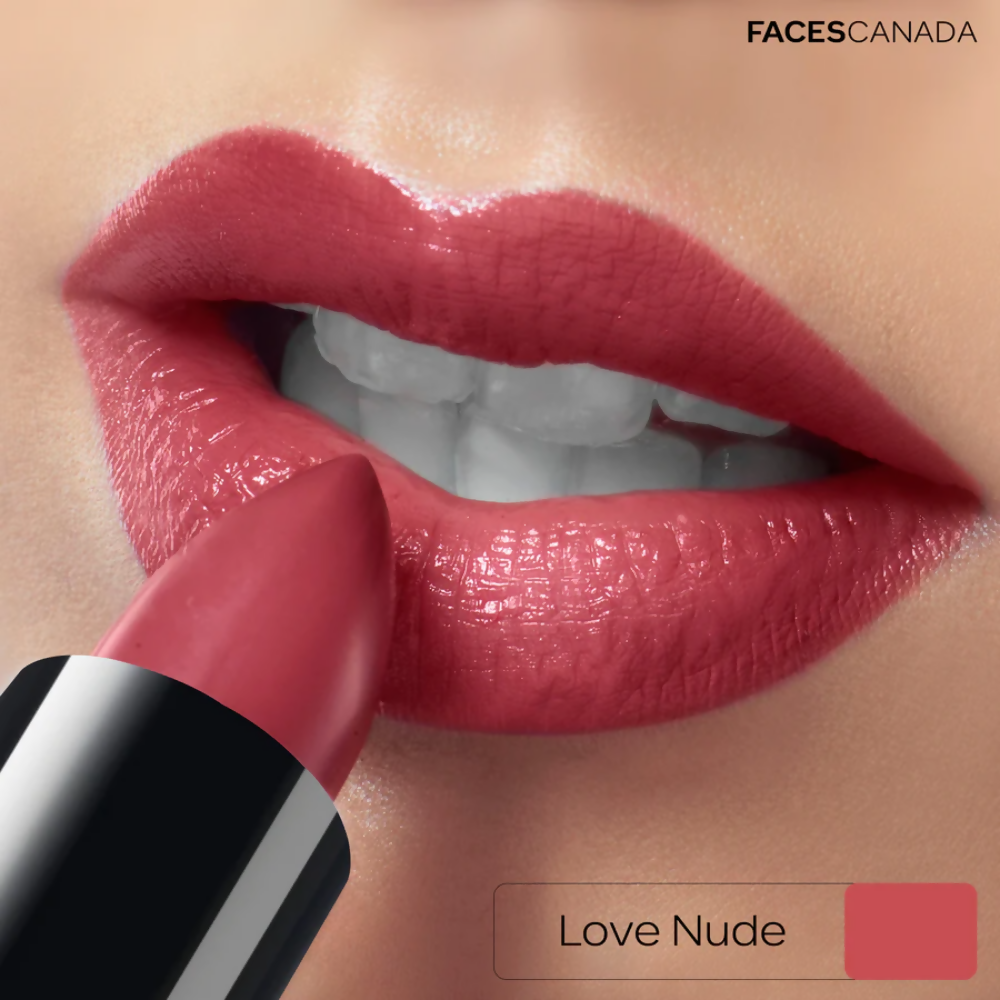 Faces Canada Creme Finish Lipstick - Love Nude 09 | Grocsy