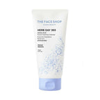 The Face Shop Herb Day Amino Acid Face Wash, Gentle Cleanser that Exfoliates & Brighten Skin - Korean Skincare | Grocsy