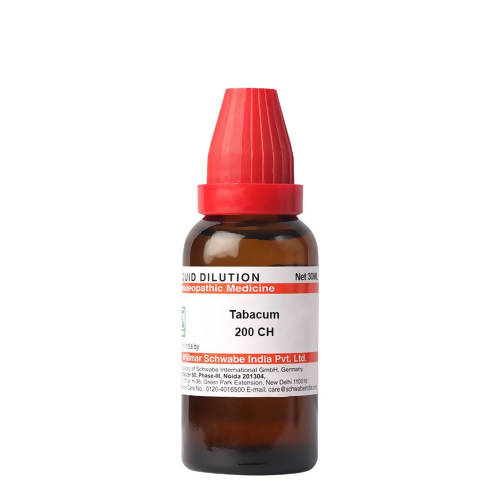 Dr. Willmar Schwabe India Tabacum Dilution | Grocsy