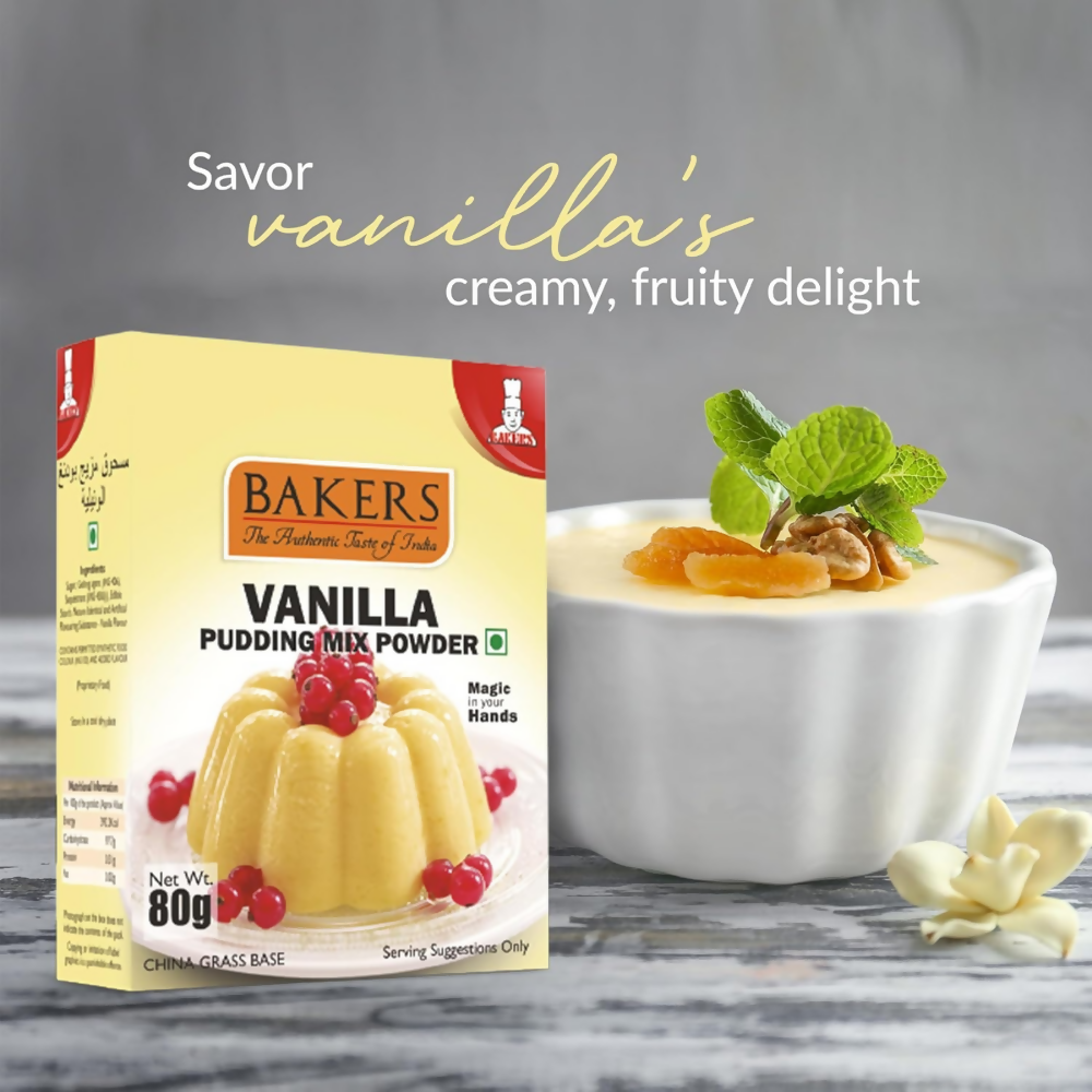 BAKERS Instant Pudding 6 Flavors Mix Combo | Grocsy