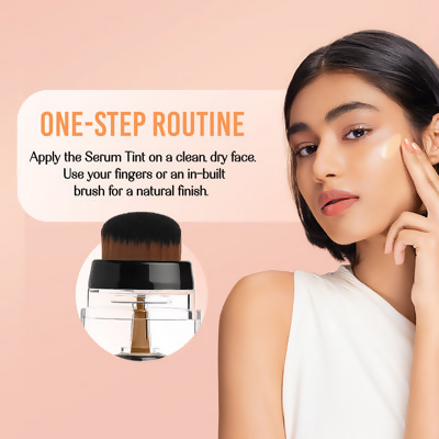 LoveChild By Masaba Gupta Skip Everything Blurring Serum Skin Tint - Tough Toffee | Grocsy