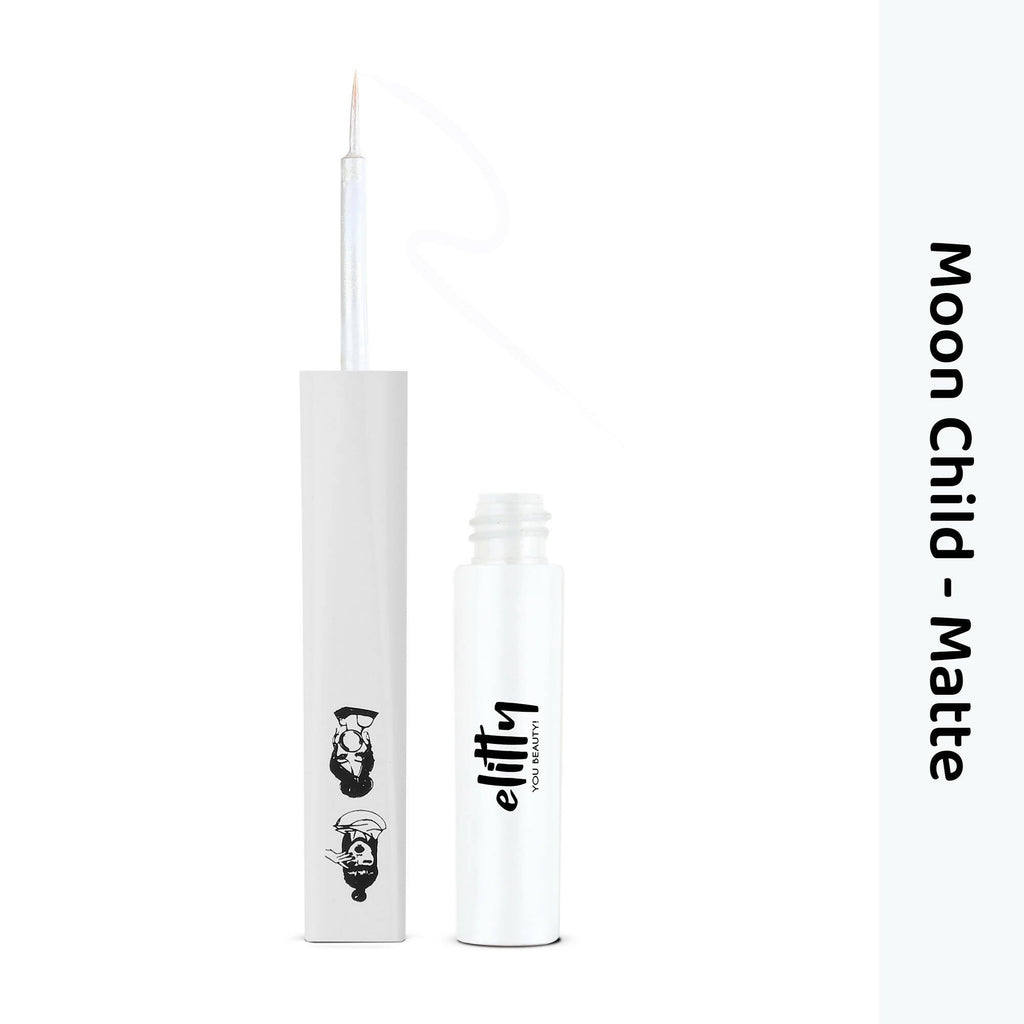 Elitty Eye Gotta Feeling - Pop Eyeliner Matte -Moon Child- White | Grocsy