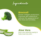 Organic Harvest Vitamin A Organic Face Cleanser with Broccoli & Aloe Vera | Grocsy