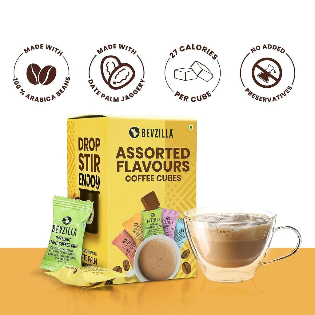 Bevzilla Assorted Flavours Coffee Cubes | Grocsy