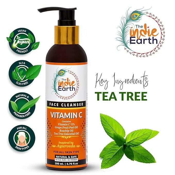 The Indie Earth Vitamin C Face Cleanser | Grocsy