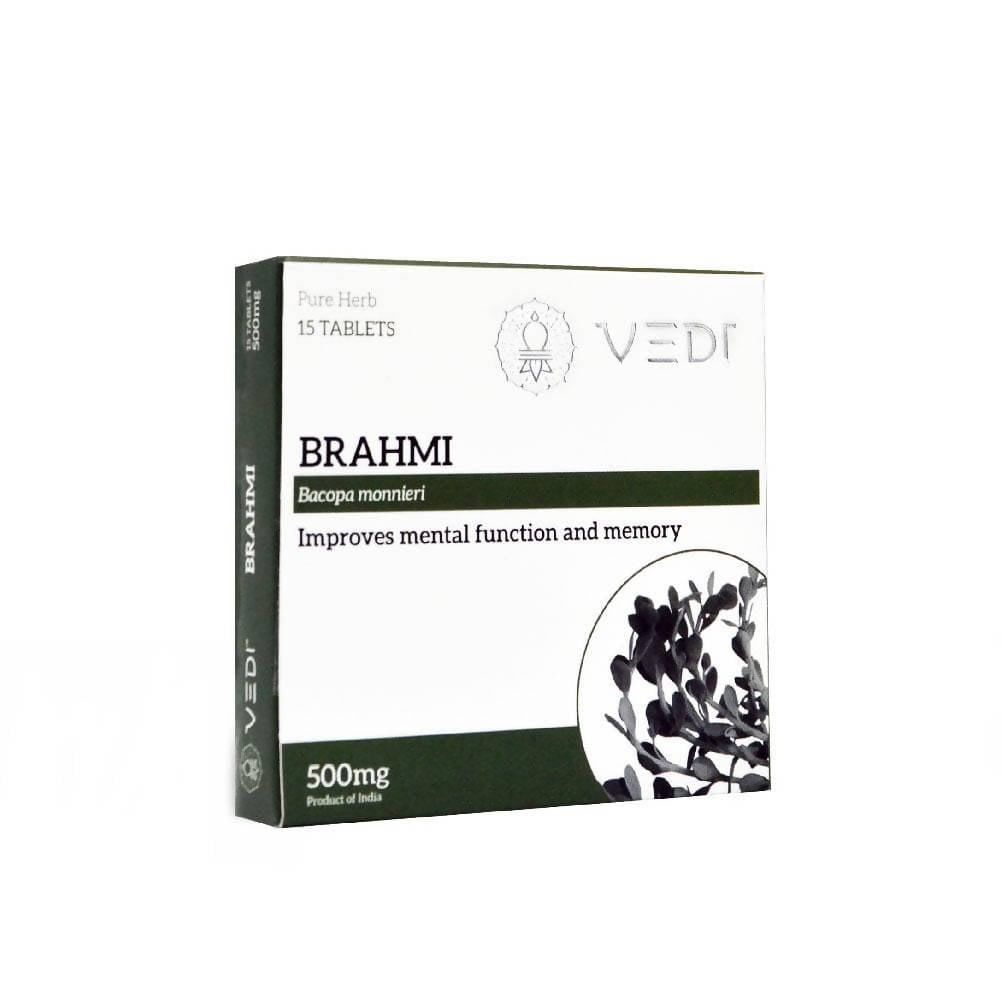 Vedi Herbals Brahmi Tablets | Grocsy