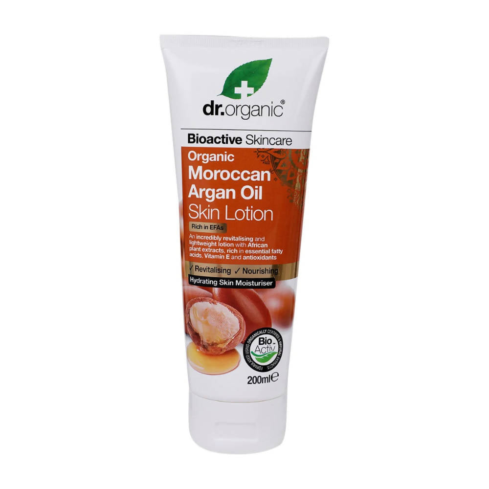 Dr.Organic Moroccan Argan Oil Skin Lotion | Grocsy
