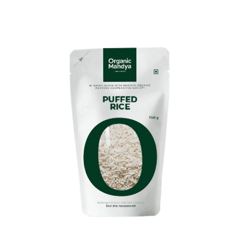 Organic Mandya Puffed Rice | Grocsy