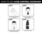 Beardo Acne Control Face Wash | Grocsy