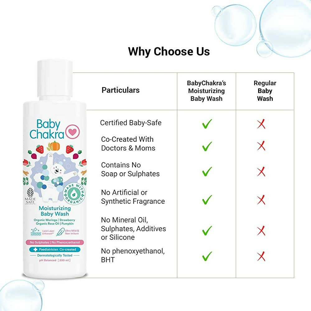 BabyChakra Moisturizing Baby Wash | Grocsy