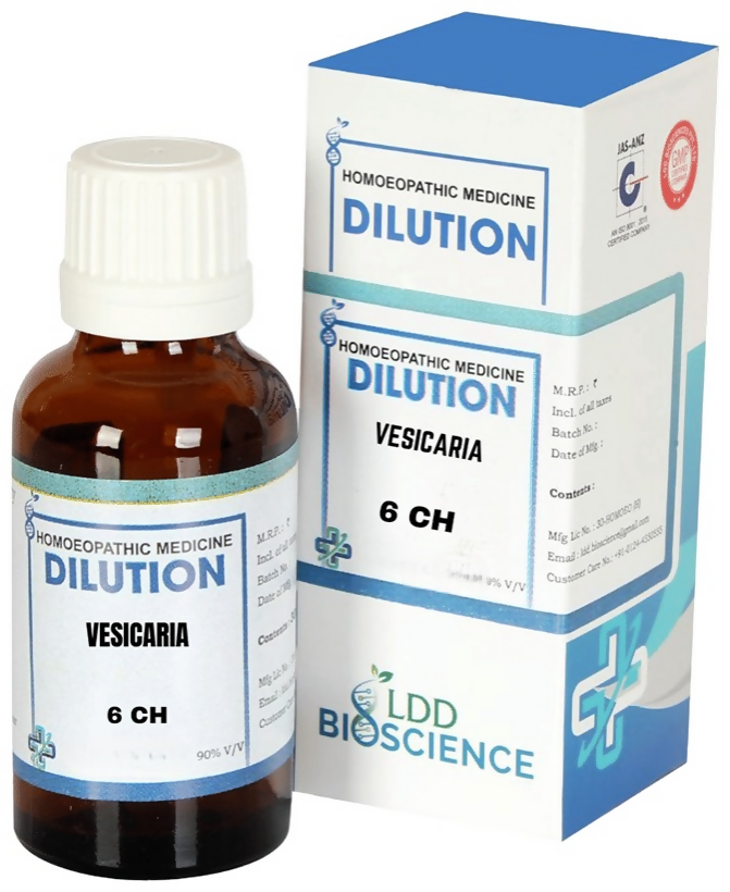 LDD Bioscience Homeopathy vesicaria Dilution | Grocsy