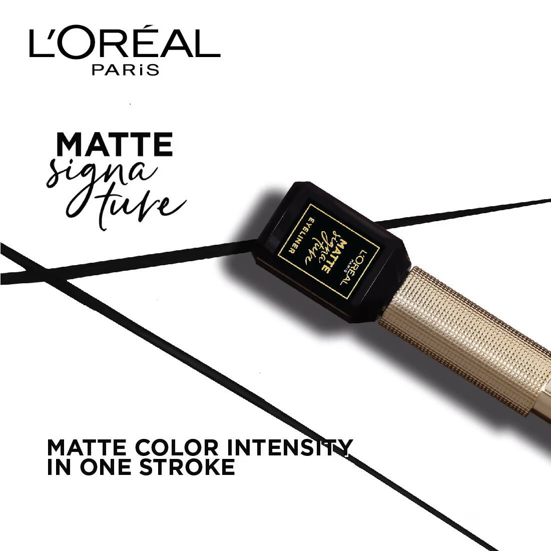 L'Oreal Paris Matte Signature Eyeliner - Brown | Grocsy