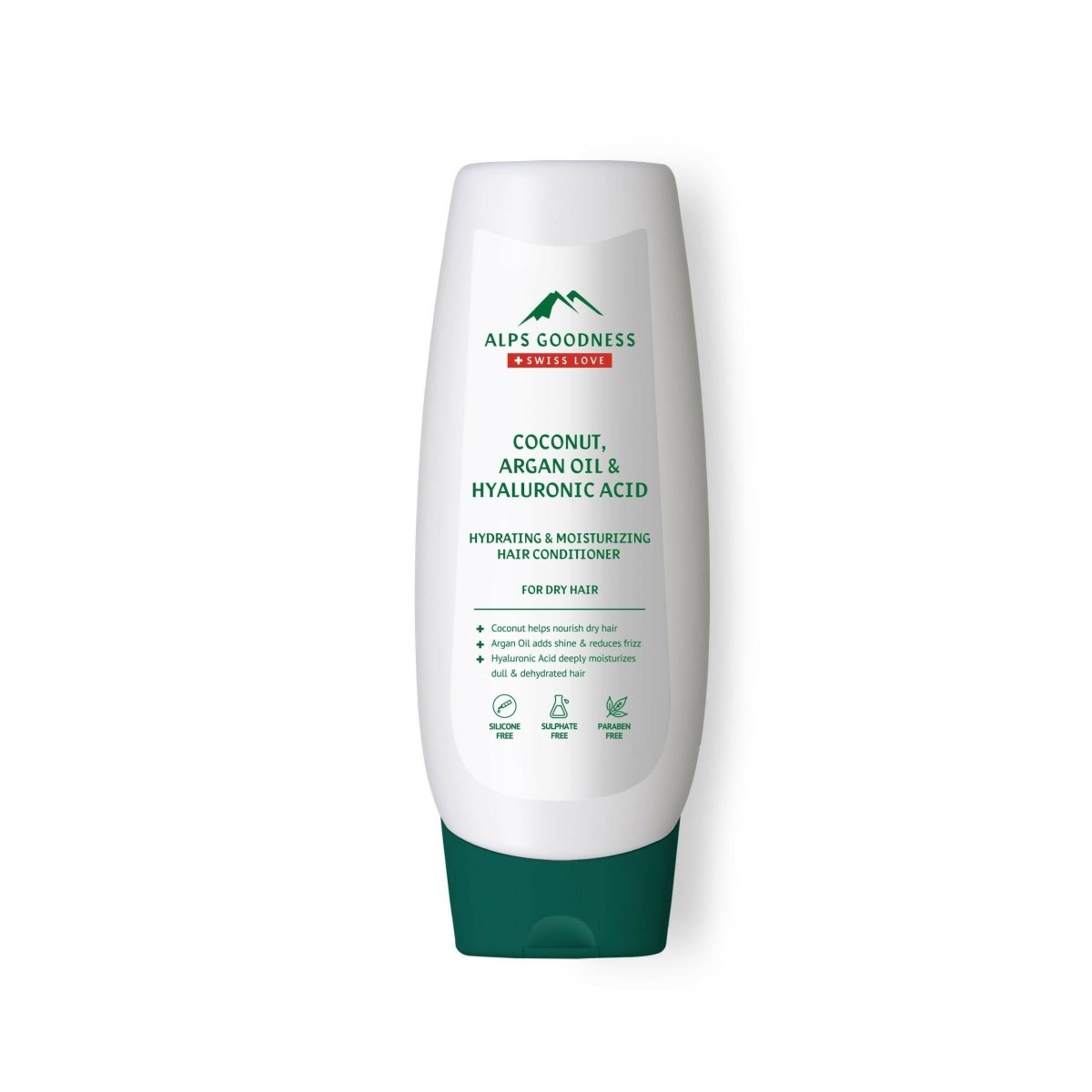 Alps Goodness Coconut, Argan Oil & Hyaluronic Acid Hydrating & Moisturizing Conditioner | Grocsy