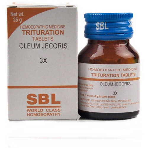 SBL Homeopathy Oleum Jecoris Trituration Tablets | Grocsy