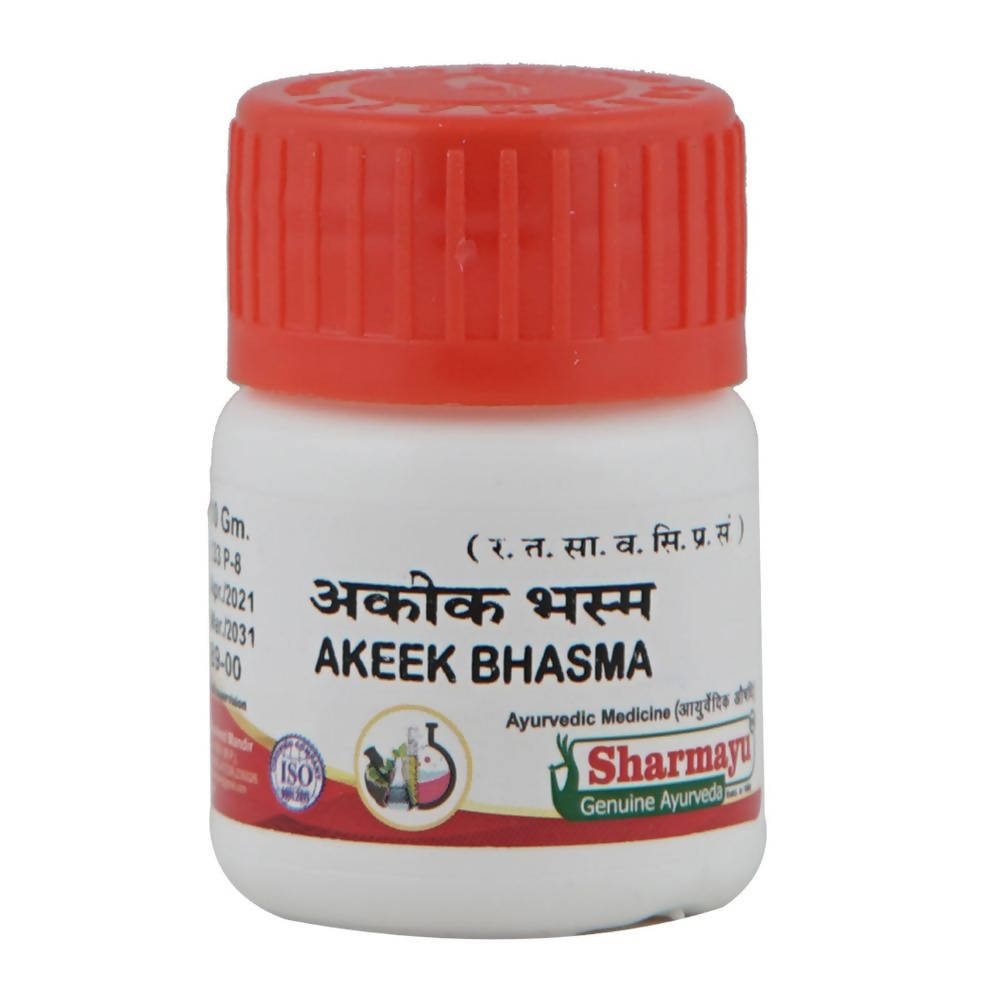 Sharmayu Ayurveda Akeek Bhasma | Grocsy