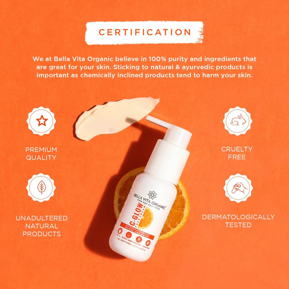 Bella Vita Organic C - Glow Face Cream | Grocsy