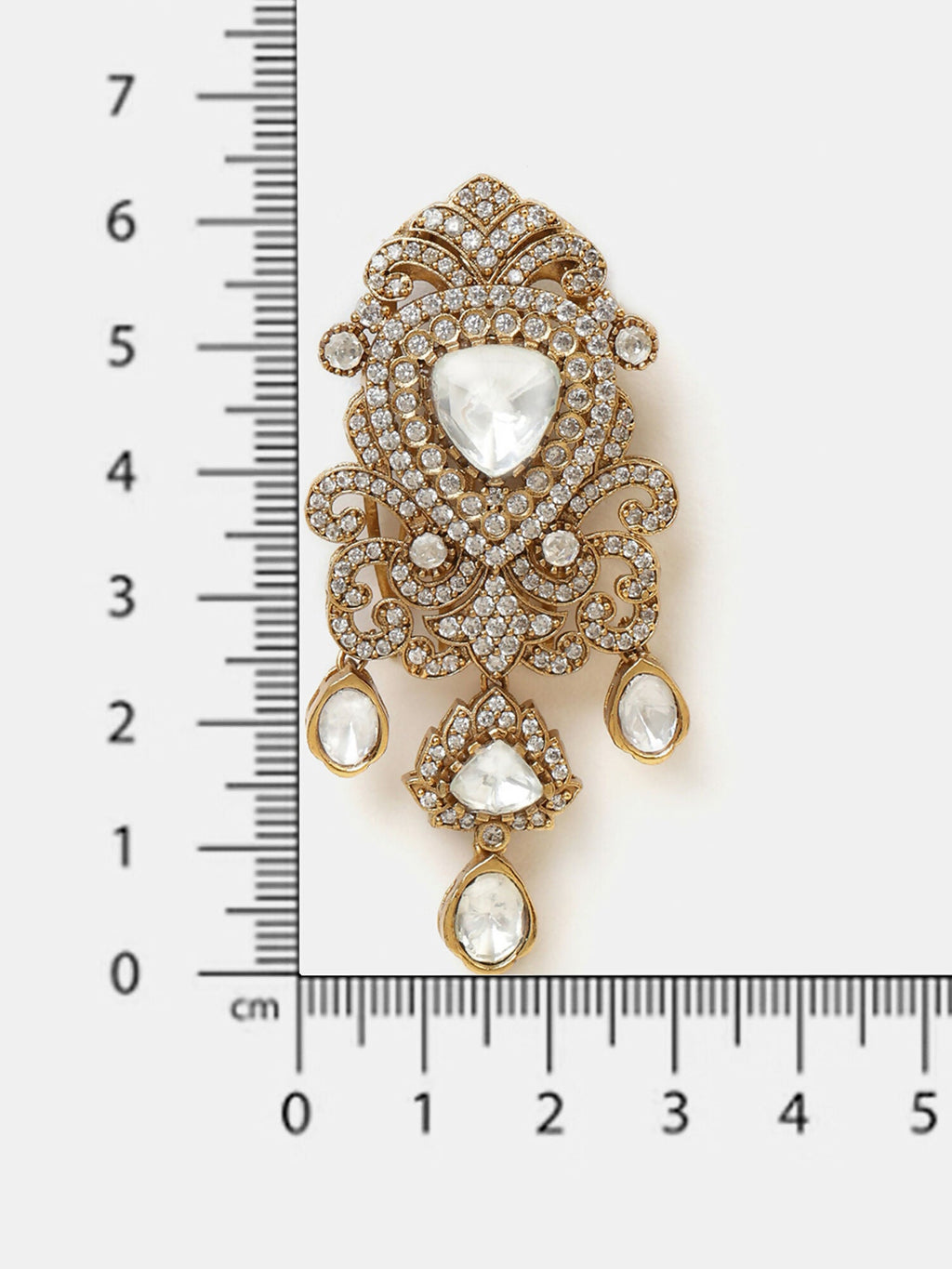 Ruby Raang Shahi Knot Pin | Grocsy