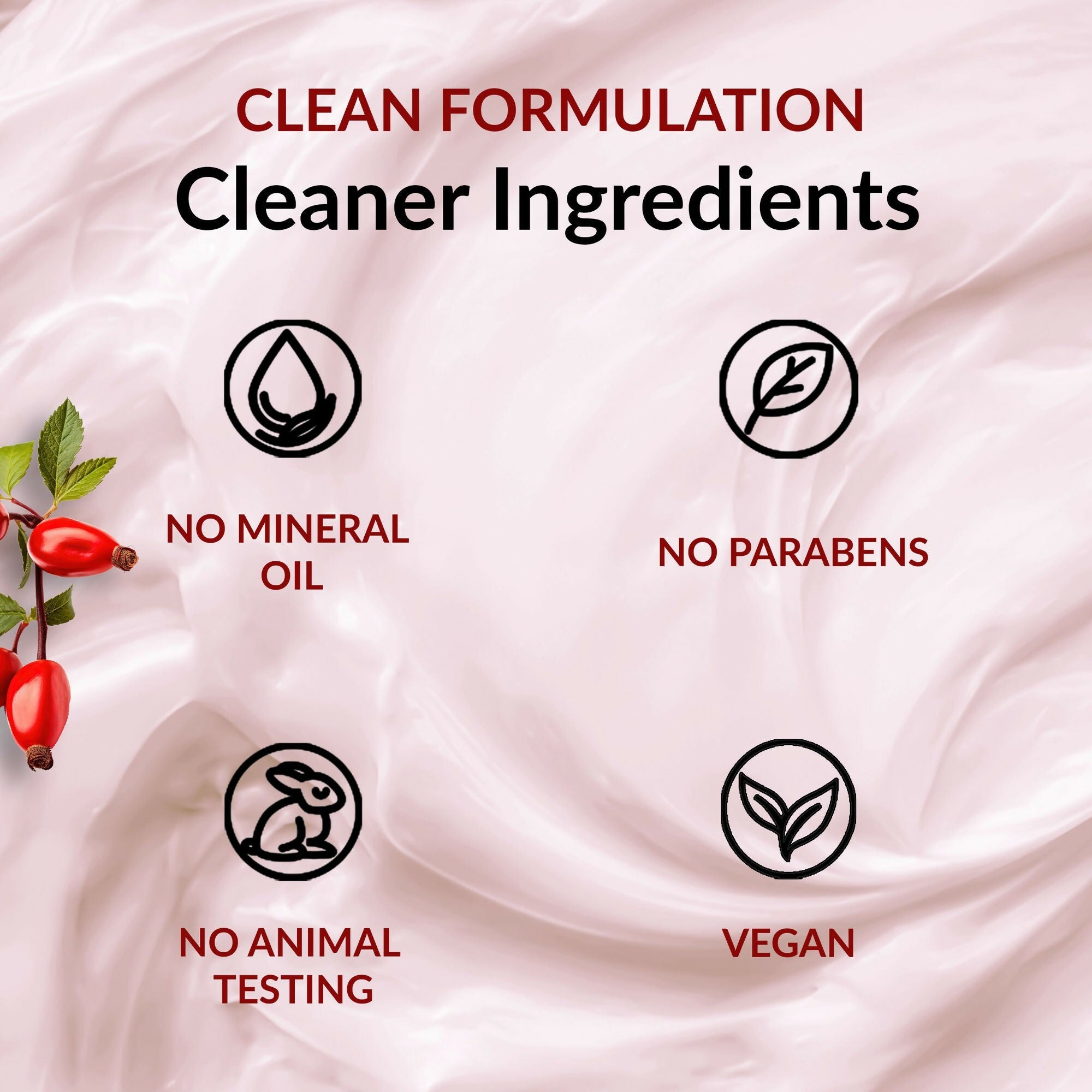 Good Vibes Rosehip Hydrating Glow Night Cream - Nourshing, Skin renewing, Sleep treatment | Grocsy