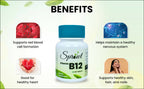 Sprowt Plant Based Vitamin B12 Tablets | Grocsy