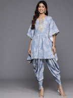 Ahalyaa Women's Traditional Wear Co-ods - Grey | Grocsy