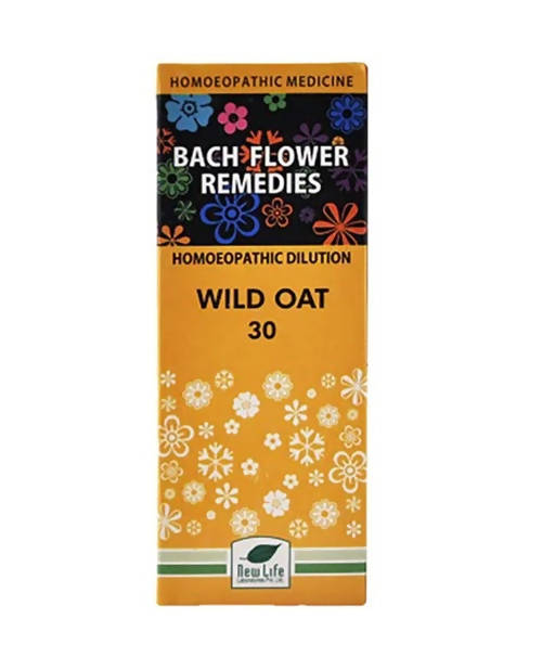 New Life Homeopathy Bach Flower Remedies Wild Oat 30 Dilution | Grocsy