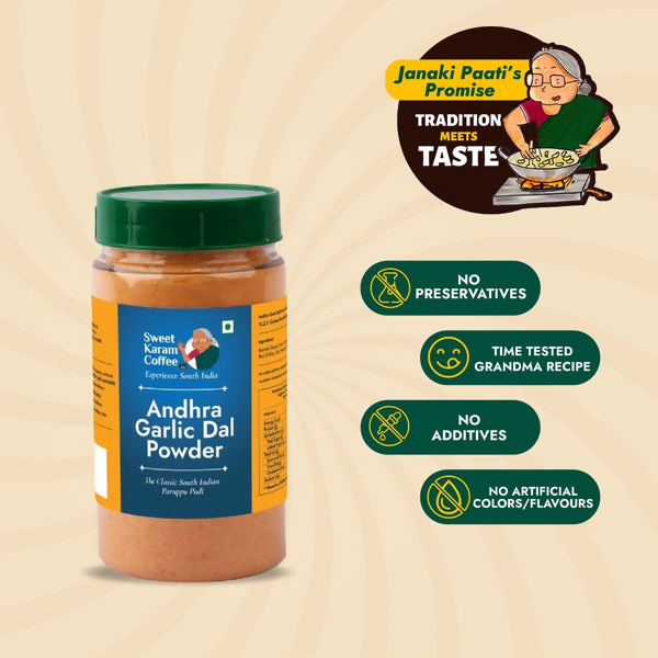 Sweet Karam Coffee Andhra Spl Dal Powder | Grocsy