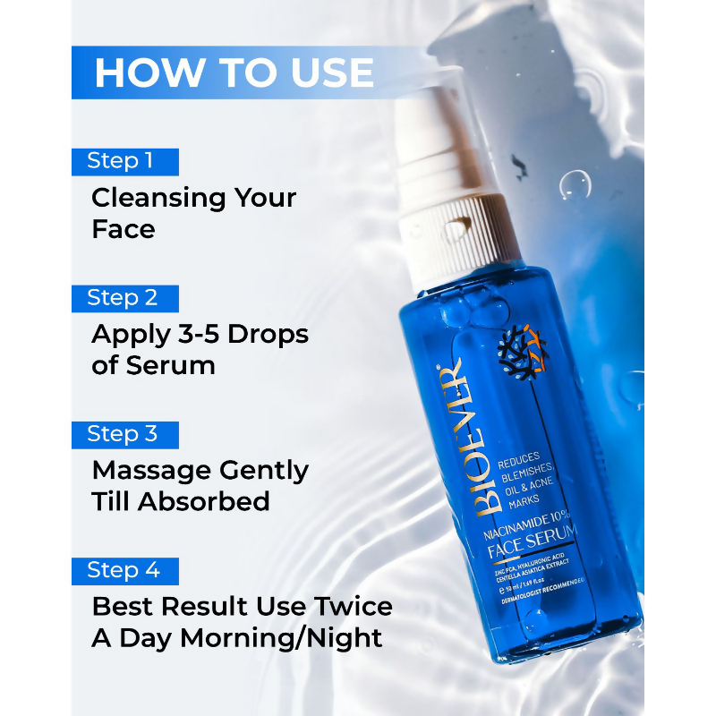 Bioever Niacinamide Face Serum | Grocsy