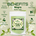 VedicAyurveda Mogra & Rose Bath Salt | Grocsy