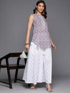 Ahalyaa Women's Traditional Wear Co-ods - Maroon | Grocsy