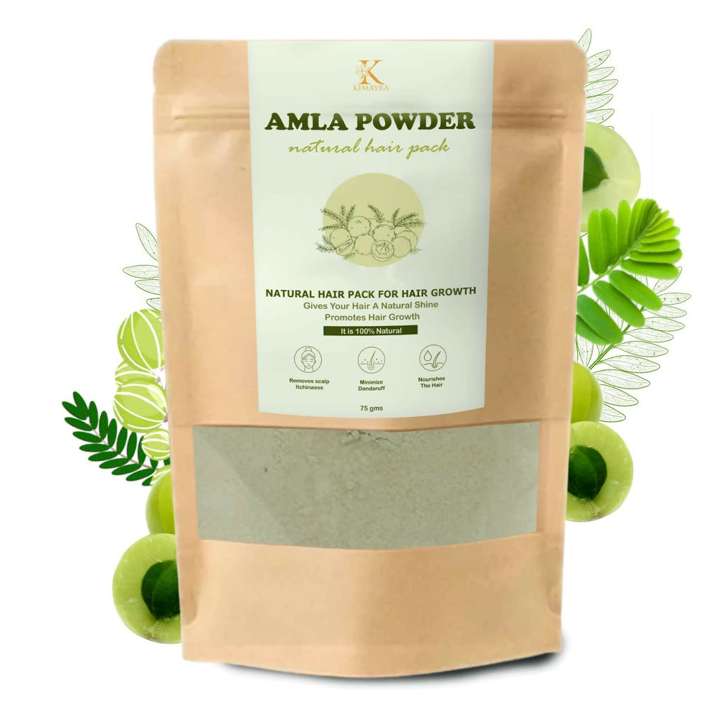 Kimayra Amla Powder Natural Hair Pack For Hair Growth | Grocsy
