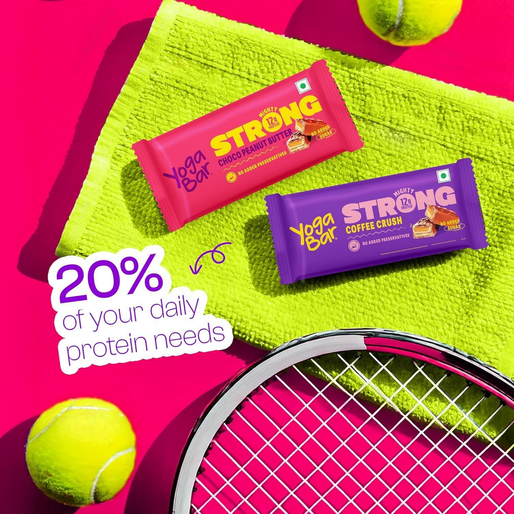 Yoga Bar Variety Pack 12g Strong Protein Bars | Grocsy