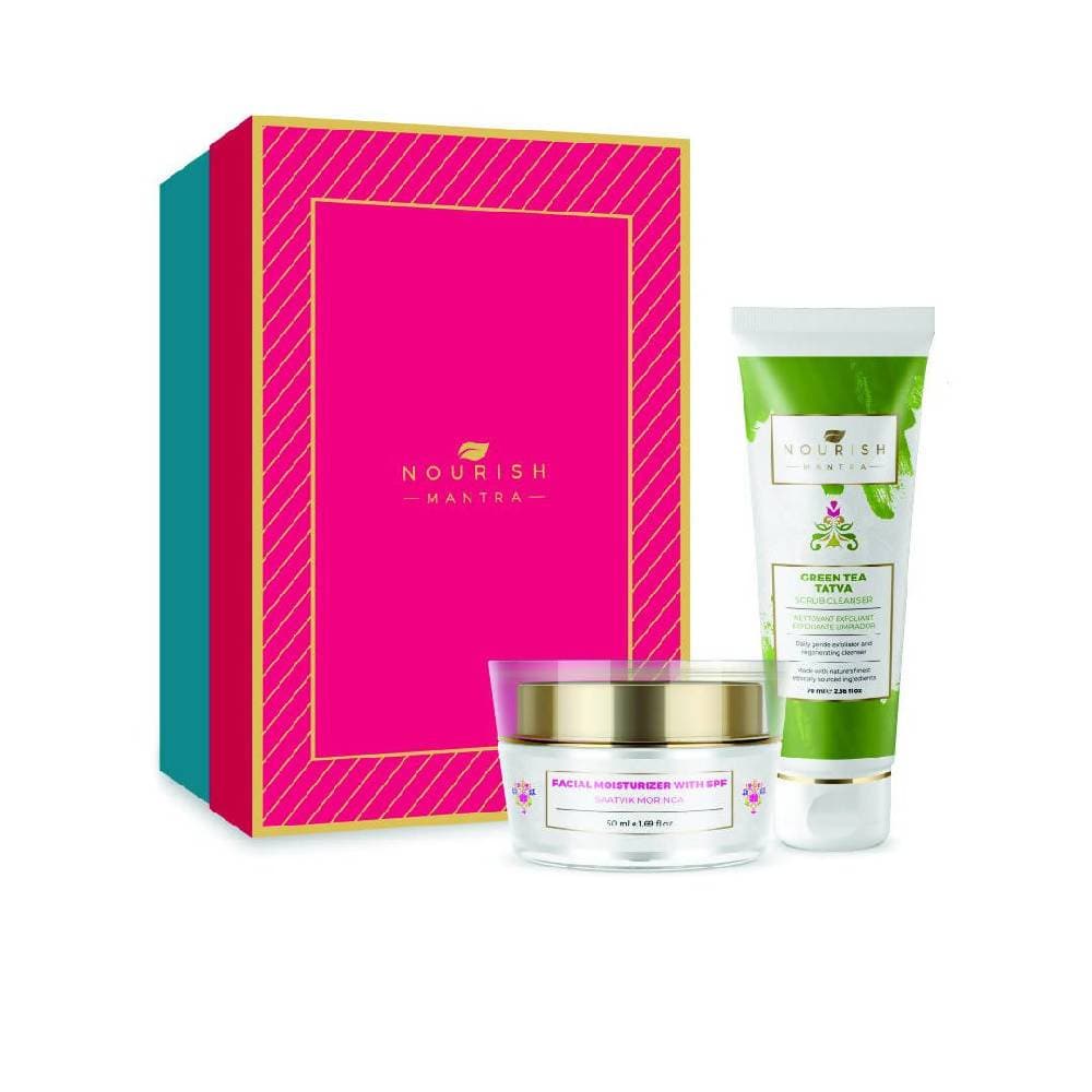 Nourish Mantra Moisturizing Gift Set | Grocsy