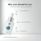 The Body Temple Vitamin C 10% + Niacinamide 5% Face Serum | Grocsy