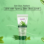 NutriGlow Neem & Tulsi Face Scrub | Grocsy
