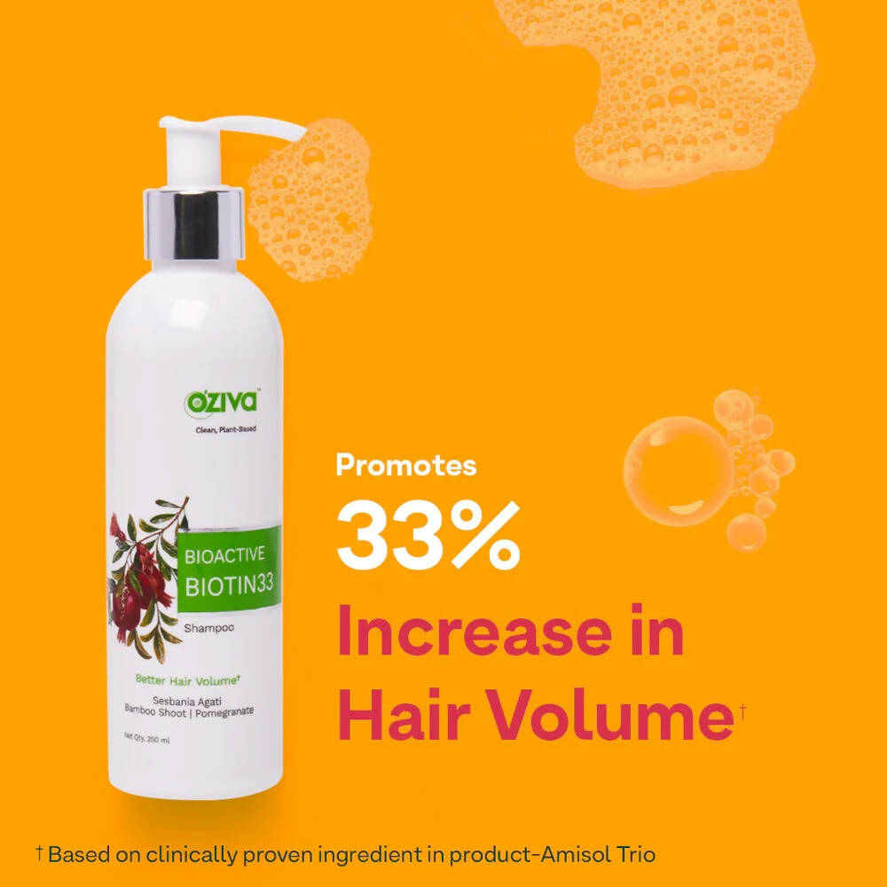 OZiva Bioactive Biotin33 Shampoo | Grocsy