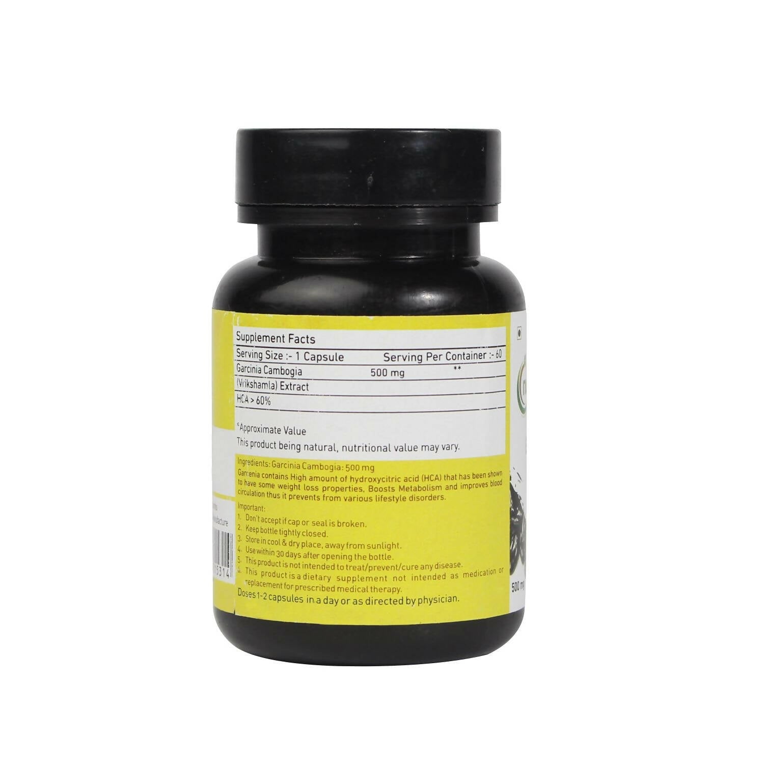 Nutriorg Garcinia Seed Oil Gel Capsules | Grocsy