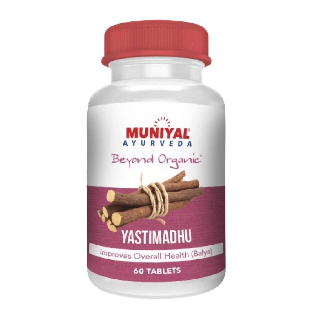 Muniyal Ayurveda Yashtimadhu Tablets | Grocsy